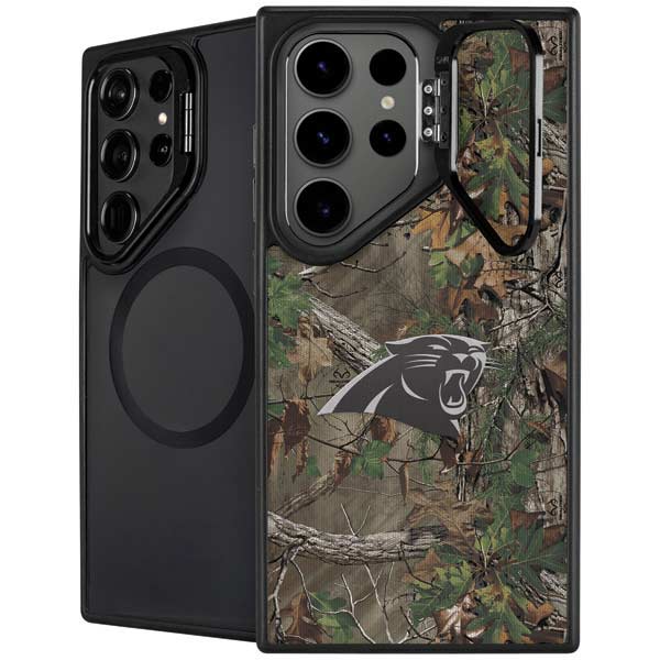 NFL Carolina Panthers Realtree Xtra Green Camo Galaxy Cases