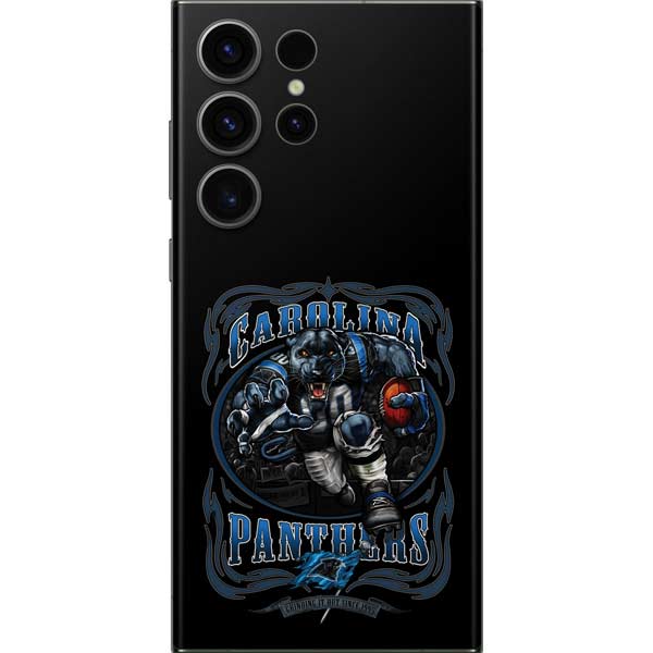 Liquid Blue NFL Carolina Panthers Running Back Galaxy Skins