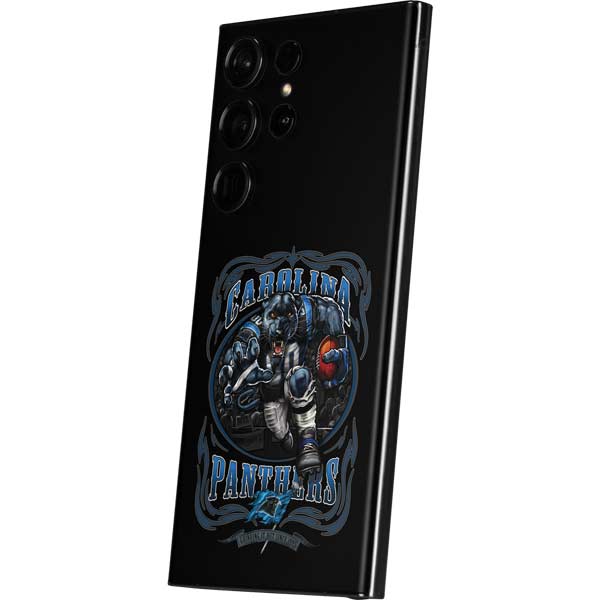 Liquid Blue NFL Carolina Panthers Running Back Galaxy Skins