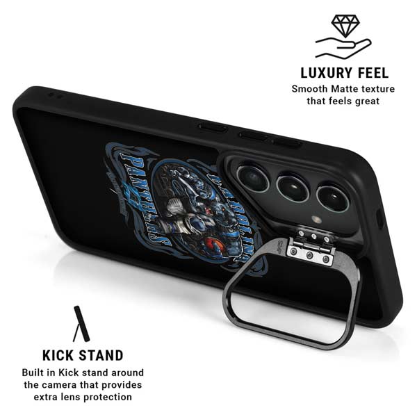 Liquid Blue NFL Carolina Panthers Running Back Galaxy S26 Plus Kickstand Case