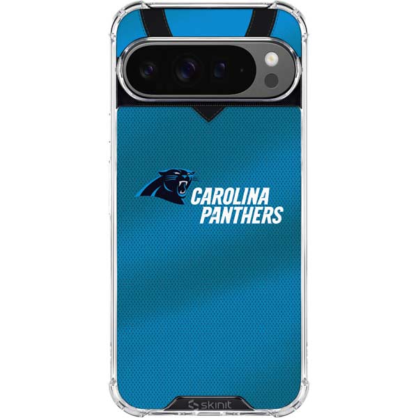 NFL Carolina Panthers Team Jersey Google Pixel 10 Pro Clear Case