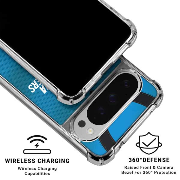 NFL Carolina Panthers Team Jersey Google Pixel 10 Pro XL Clear Case