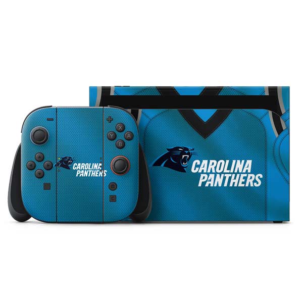 NFL Carolina Panthers Team Jersey Nintendo Switch 2 (2025) with Joy-Con Skin