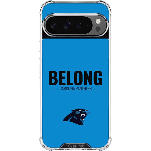 NFL Carolina Panthers Team Motto Google Pixel 10 Pro Clear Case
