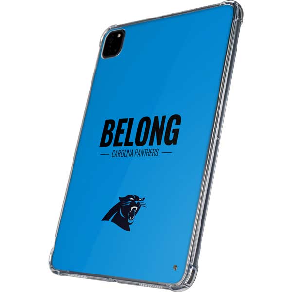 NFL Carolina Panthers Team Motto iPad Pro 11in (2024) Clear Case