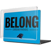 NFL Carolina Panthers Team Motto MacBook Pro 14in (2021-24) Case plus Skin