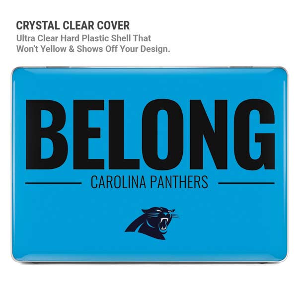 NFL Carolina Panthers Team Motto MacBook Pro 14in (2021-24) Case plus Skin