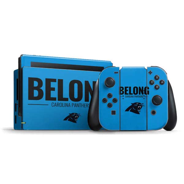 NFL Carolina Panthers Team Motto Nintendo Skins