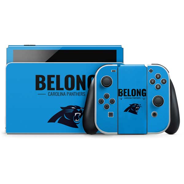 NFL Carolina Panthers Team Motto Nintendo Skins