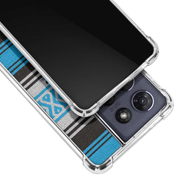 NFL Carolina Panthers Trailblazer Moto G Play 5G (2025) Clear Case