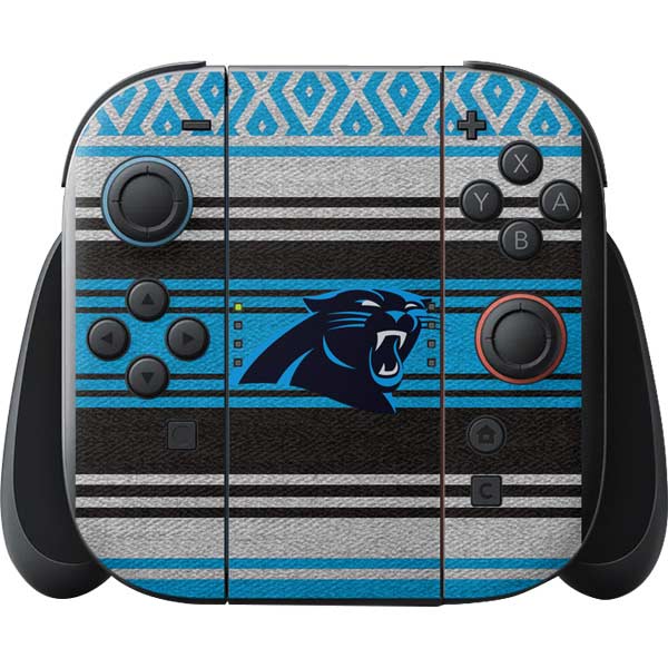 NFL Carolina Panthers Trailblazer Nintendo Switch 2 (2025) with Joy-Con Skin