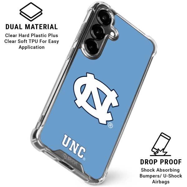 University of North Carolina UNC Galaxy S26 Clear Case