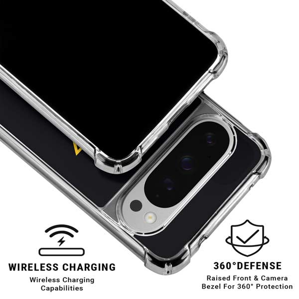 DC Comics Black Adam Classic Logo Google Pixel 10 Pro Clear Case