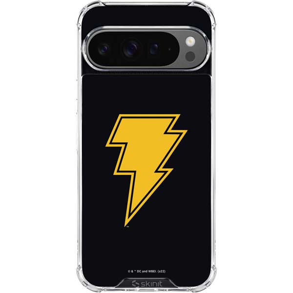 DC Comics Black Adam Classic Logo Google Pixel 10 Pro XL Clear Case