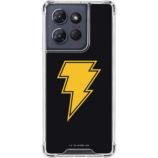 DC Comics Black Adam Classic Logo Moto G 5G (2025) Clear Case