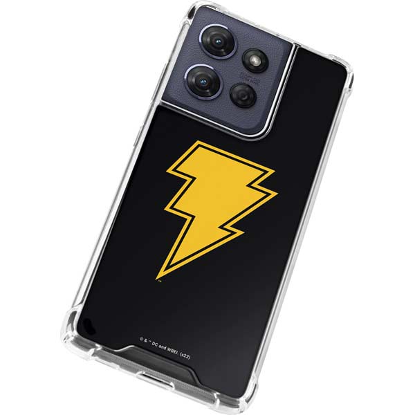 DC Comics Black Adam Classic Logo Moto G 5G (2025) Clear Case