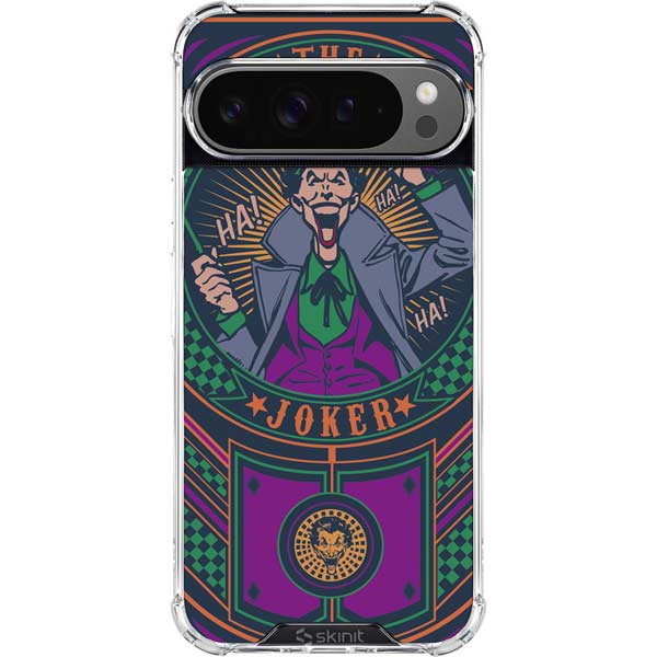 DC Comics The Joker Casino Chip Google Pixel 10 Pro XL Clear Case