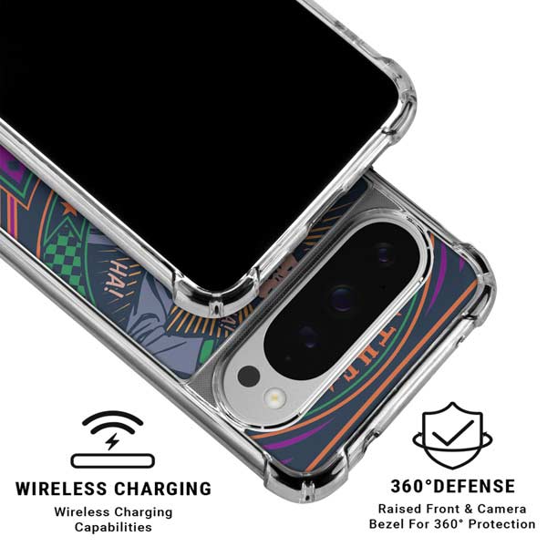 DC Comics The Joker Casino Chip Google Pixel 10 Pro XL Clear Case