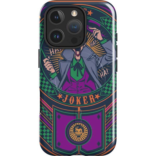 DC Comics The Joker Casino Chip iPhone 16 Pro Magsafe Impact Case