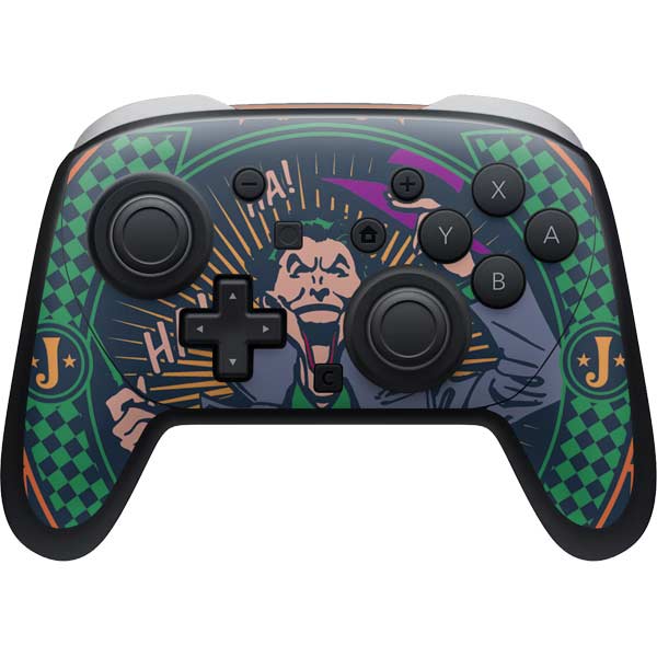 DC Comics The Joker Casino Chip Nintendo Switch 2 (2025) Pro Controller Skin