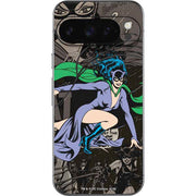 DC Comics Catwoman Vintage Action Pose Pattern Google Pixel 10 Pro XL Skin