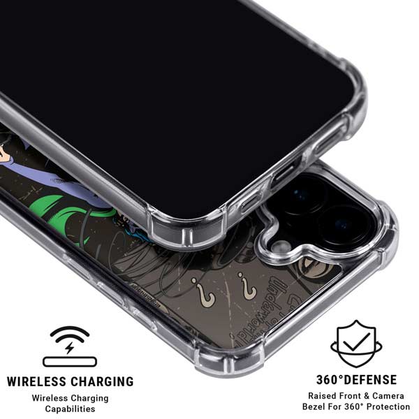 DC Comics Catwoman Vintage Action Pose Pattern iPhone 17 MagSafe Case