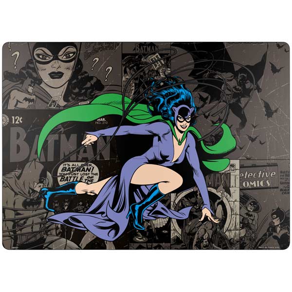 DC Comics Catwoman Vintage Action Pose Pattern Surface Laptop 7 13.8in Skin