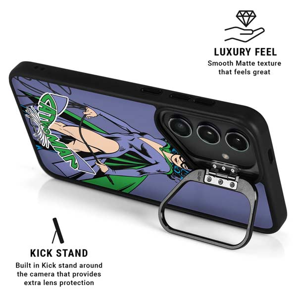 DC Comics Batman Catwoman Classic Art Pose Galaxy S26 Plus Kickstand Case