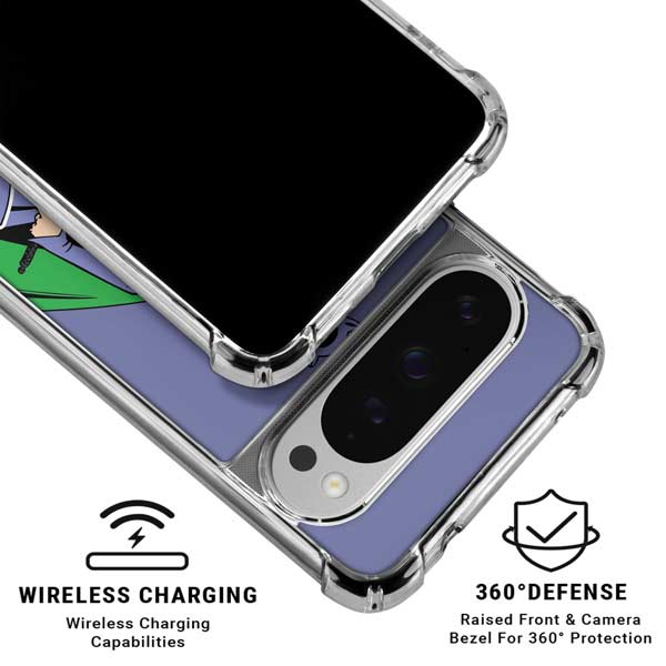 DC Comics Batman Catwoman Classic Art Pose Google Pixel 10 Pro Clear Case
