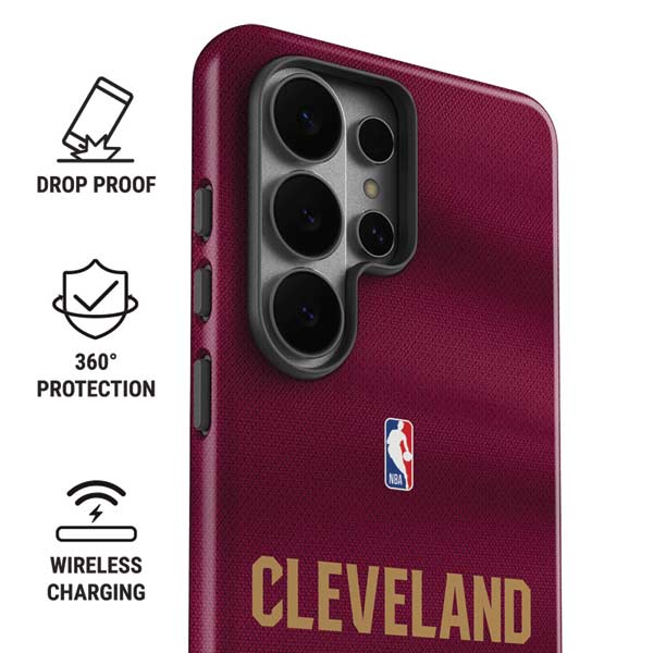NBA Cleveland Cavaliers Jersey Galaxy S26 Ultra Impact Case