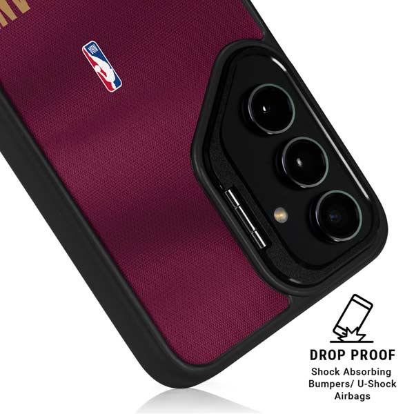 NBA Cleveland Cavaliers Jersey Galaxy S26 Ultra Kickstand Case