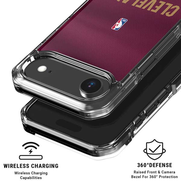 NBA Cleveland Cavaliers Jersey iPhone 17 Air Clear Case