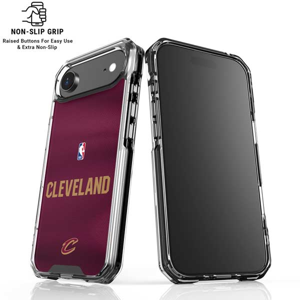 NBA Cleveland Cavaliers Jersey iPhone 17 Air Clear Case