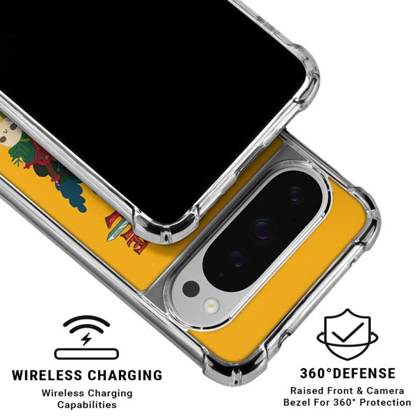 Adult Swim Adventure Time Cave Of Skulls Google Pixel 10 Pro Clear Case
