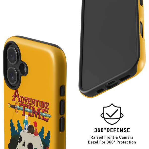 Adult Swim Adventure Time Cave Of Skulls iPhone 16 Plus Magsafe Impact Case
