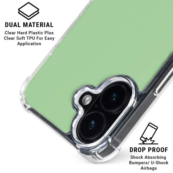 Celadon iPhone 17 Clear Case