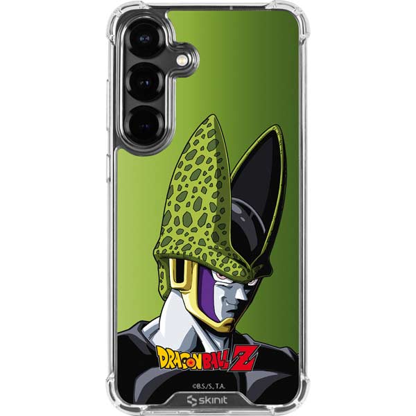 Dragon Ball Z Cell Portrait Galaxy S26 Plus Clear Case