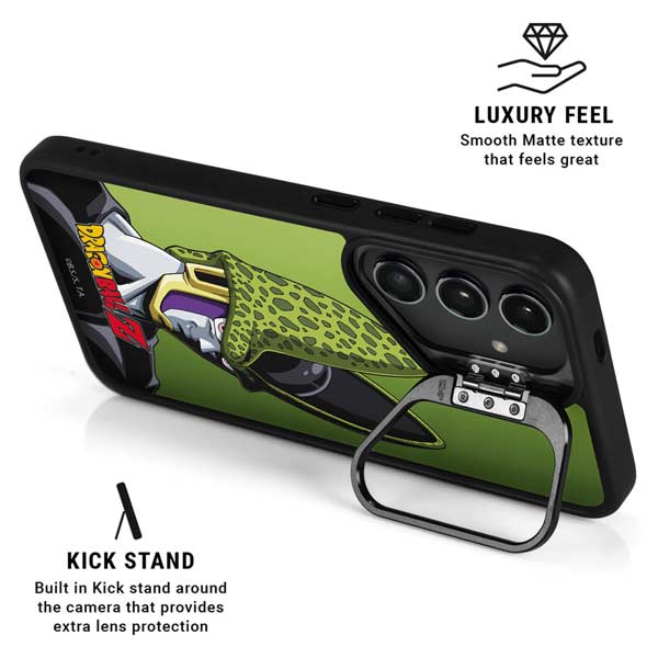 Dragon Ball Z Cell Portrait Galaxy S26 Ultra Kickstand Case