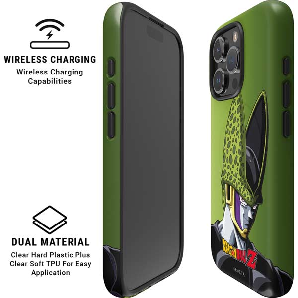Dragon Ball Z Cell Portrait iPhone 16 Pro Max Magsafe Impact Case