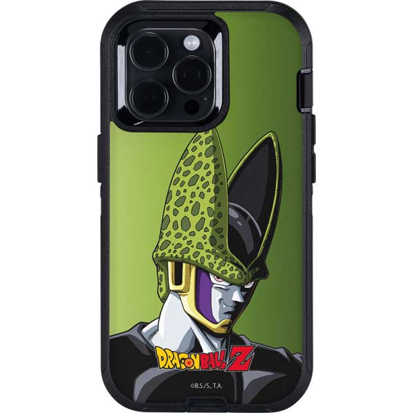 Dragon Ball Z Cell Portrait Otterbox Defender iPhone Skin