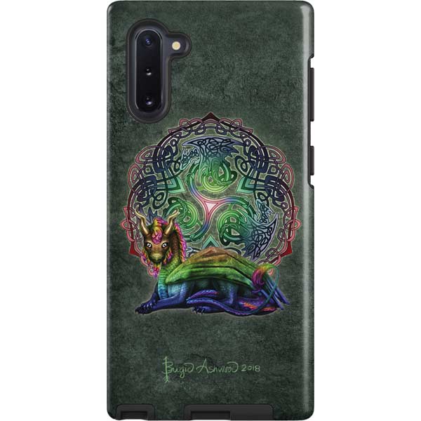 Celtic Dragon by Brigid Ashwood Galaxy Cases