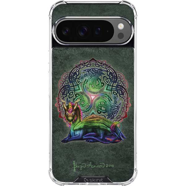 Celtic Dragon by Brigid Ashwood Google Pixel 10 Pro Clear Case