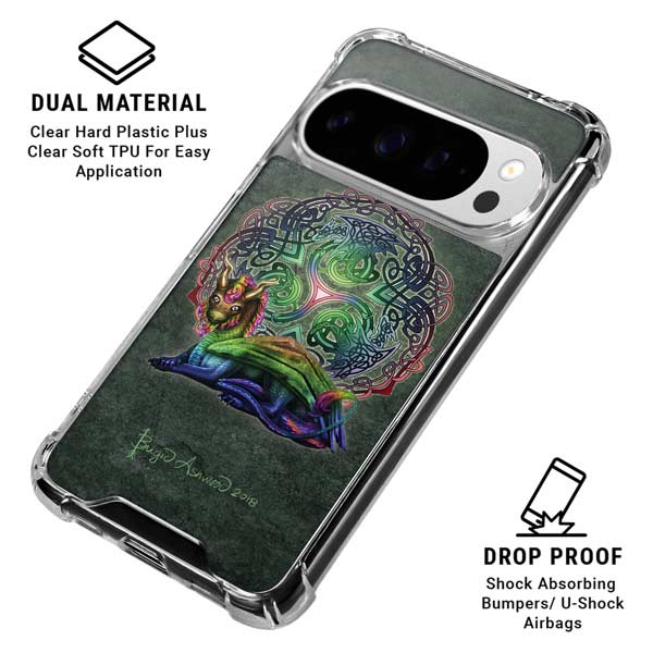 Celtic Dragon by Brigid Ashwood Google Pixel 10 Pro Clear Case