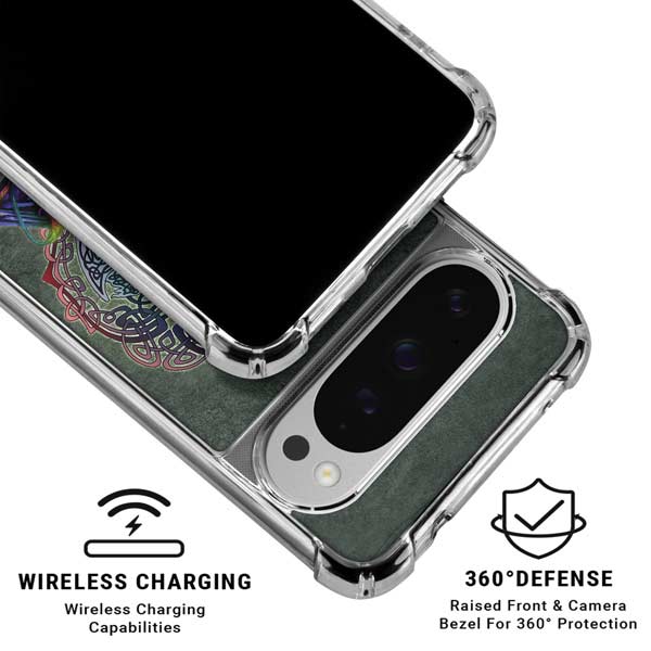 Celtic Dragon by Brigid Ashwood Google Pixel 10 Pro Clear Case
