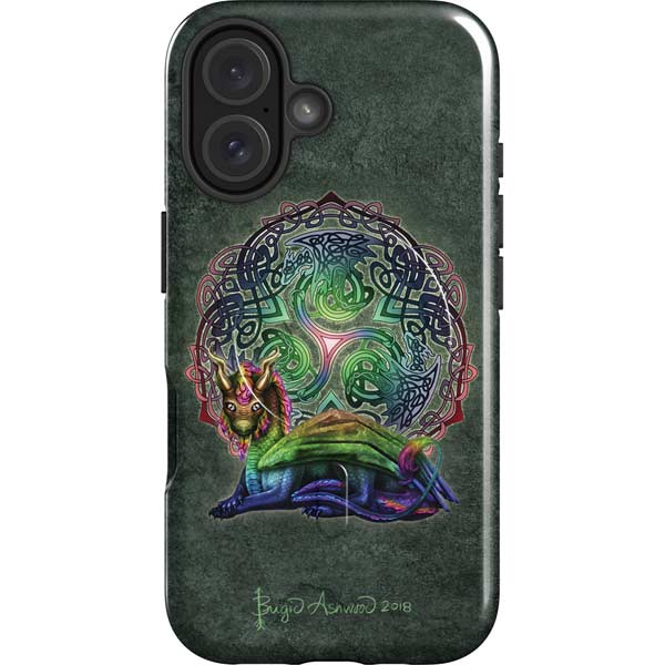 Celtic Dragon by Brigid Ashwood iPhone 16 Magsafe Impact Case