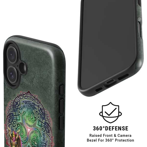 Celtic Dragon by Brigid Ashwood iPhone 16 Magsafe Impact Case