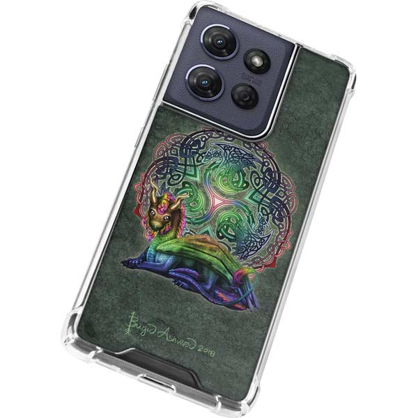 Celtic Dragon by Brigid Ashwood Moto G Play 5G (2025) Clear Case