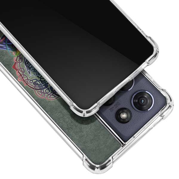 Celtic Dragon by Brigid Ashwood Moto G Play 5G (2025) Clear Case