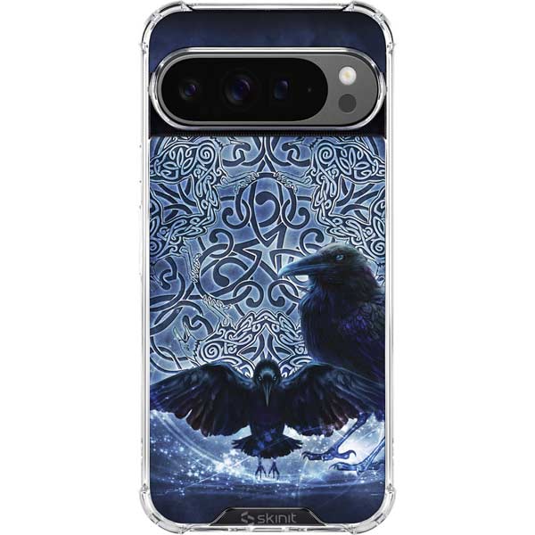 Celtic Raven by Brigid Ashwood Google Pixel 10 Pro XL Clear Case