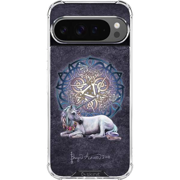 Celtic Unicorn by Brigid Ashwood Google Pixel 10 Pro Clear Case